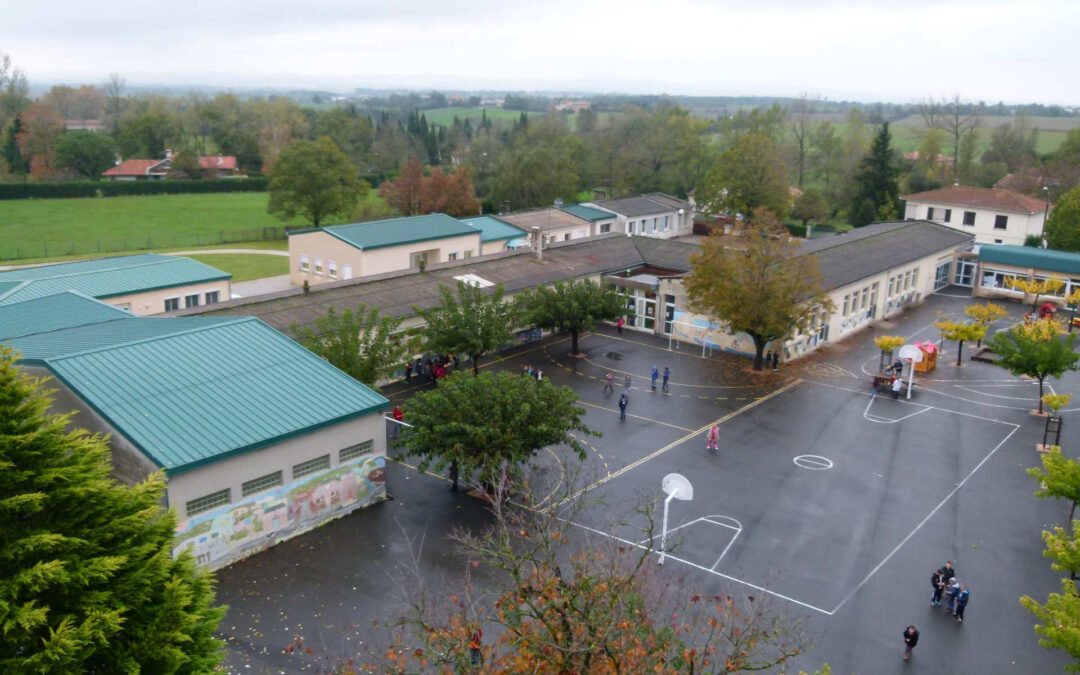 Rénovation de la cour de l’école publique