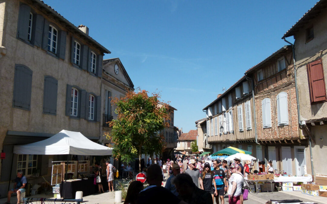 Les rues du centre bourg