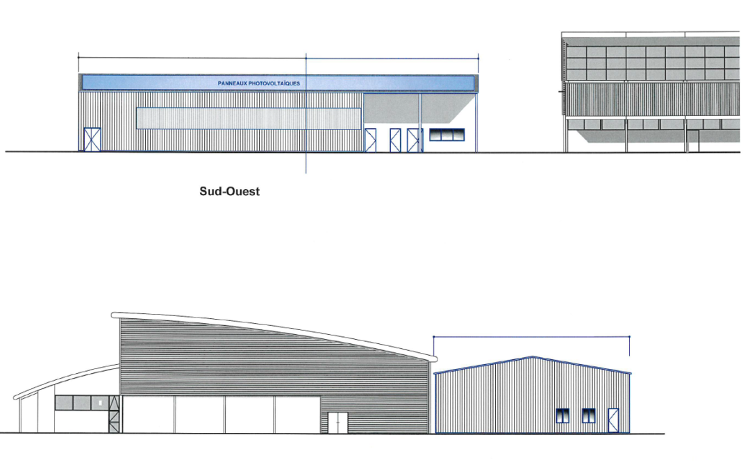 Le centre sportif des Moureaux : tranche 1