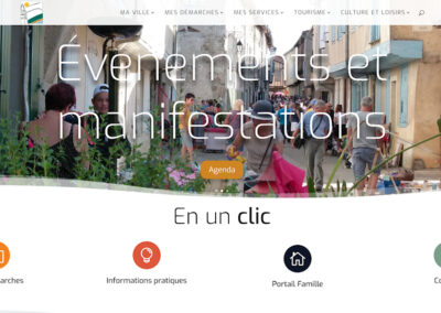 Site internet de la Commune