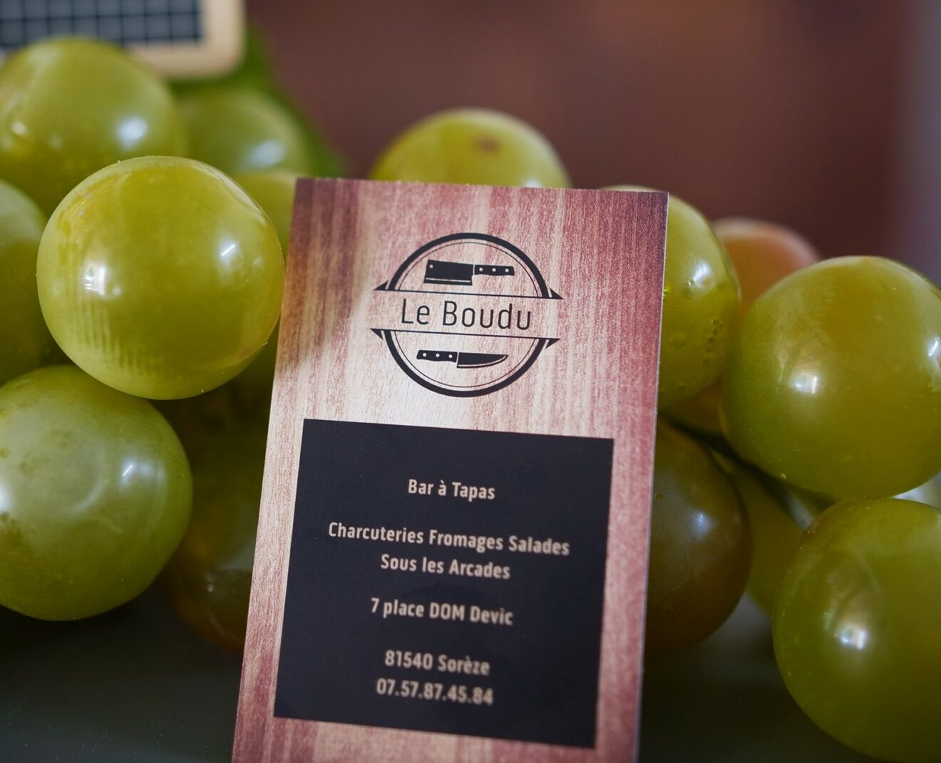 Ouverture du bar à vins, Le Boudu