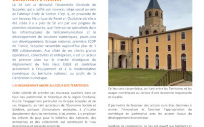 Le groupe Scopelec s&rsquo;installe à Sorèze