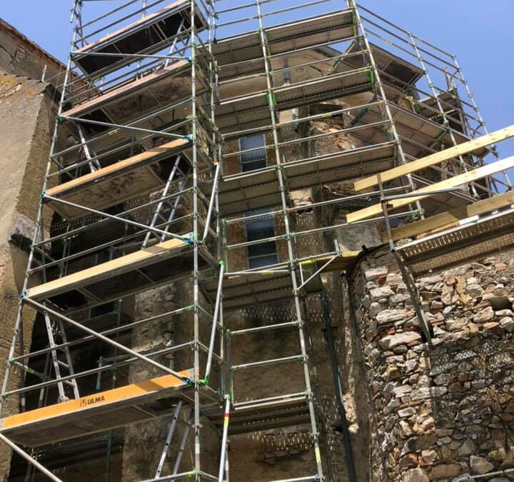 L’église : démarrage des travaux