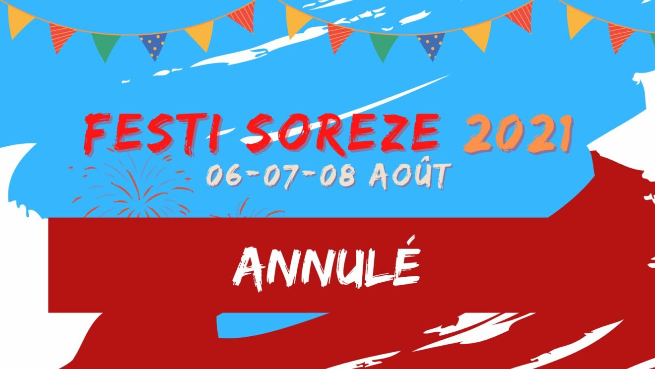 Annulation FestiSoreze