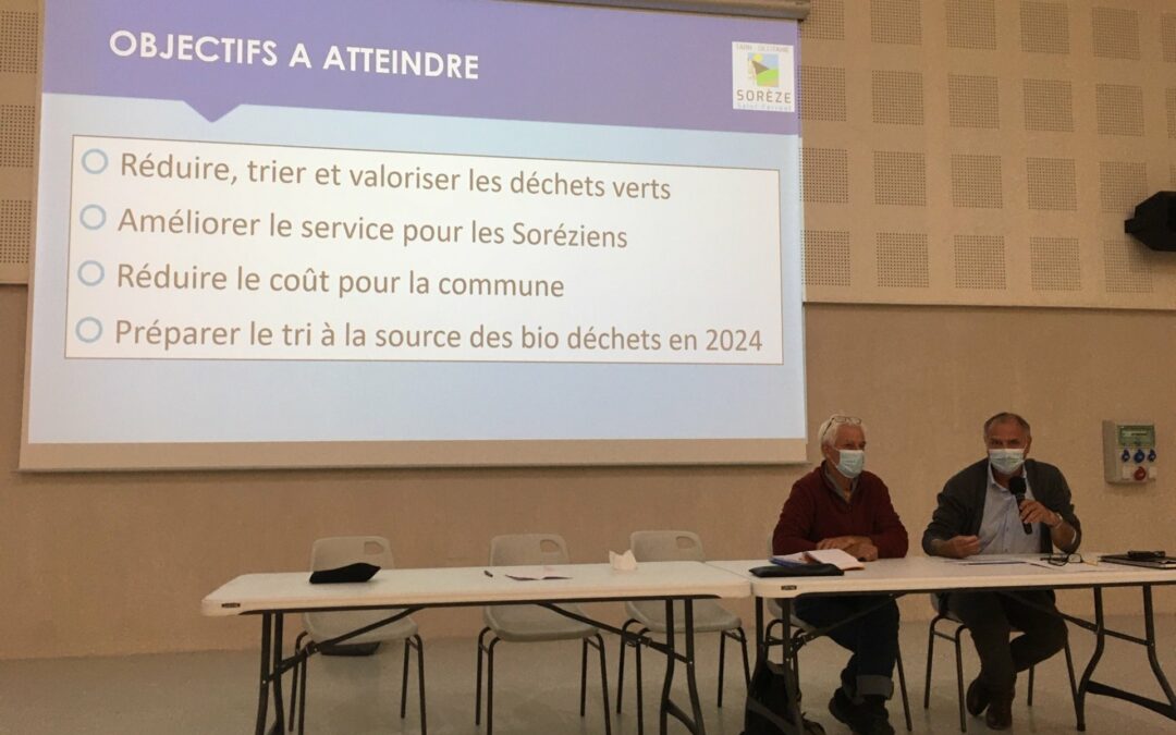 Une plateforme « déchets verts » opérationnelle à compter du 11 octobre 2021 !