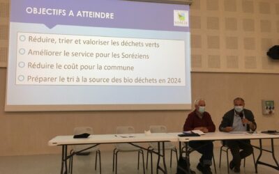 Une plateforme « déchets verts » opérationnelle à compter du 11 octobre 2021 !