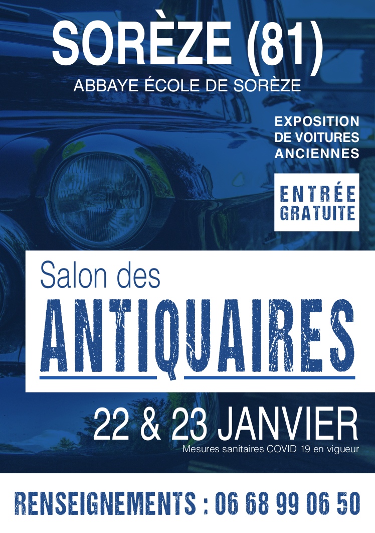 Salon des antiquaires & Exposition de voitures anciennes