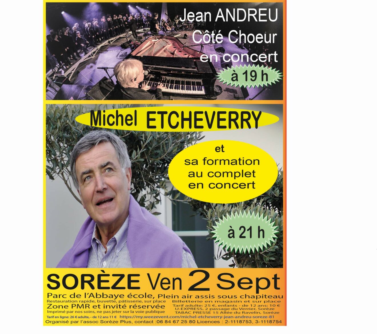 Concert Michel ETCHEVERRY