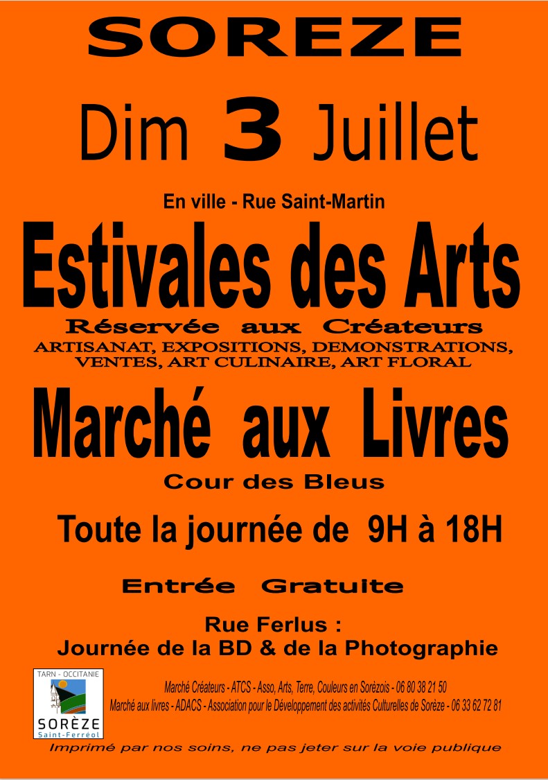 Affiches Estivales des Arts 2022