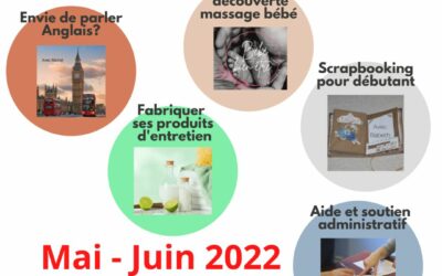 Espace de lien social : Programme Mai / Juin 2022