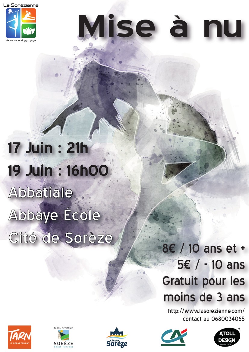 Spectacles de La Sorézienne les 17 & 19 juin