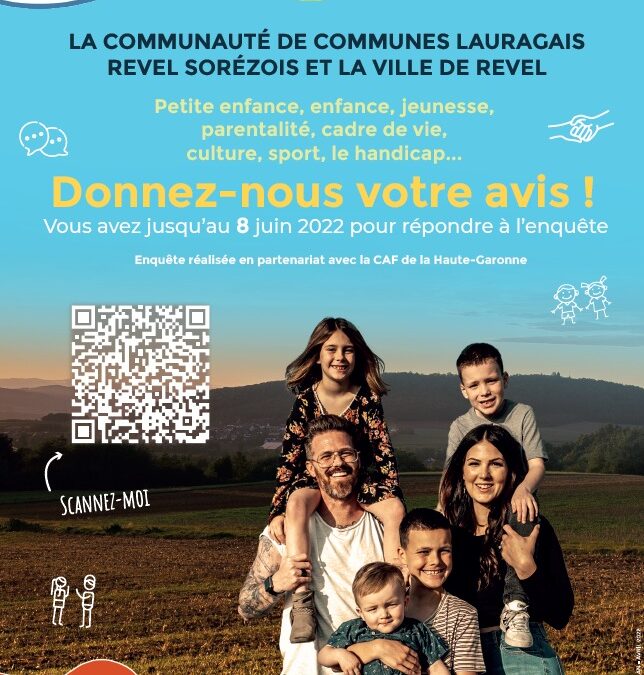 Enquête auprès des habitant(e)s du territoire de la Communauté de Communes