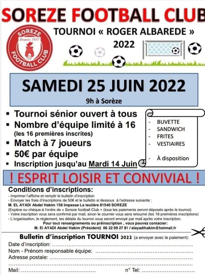 Tournoi de foot à 7 ＂Roger Albarède＂