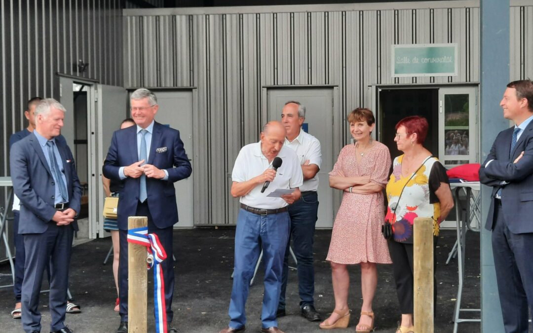 Hommage à Albert Mamy, ancien maire de Sorèze