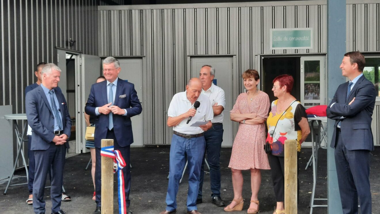 Hommage à Albert Mamy, ancien maire de Sorèze