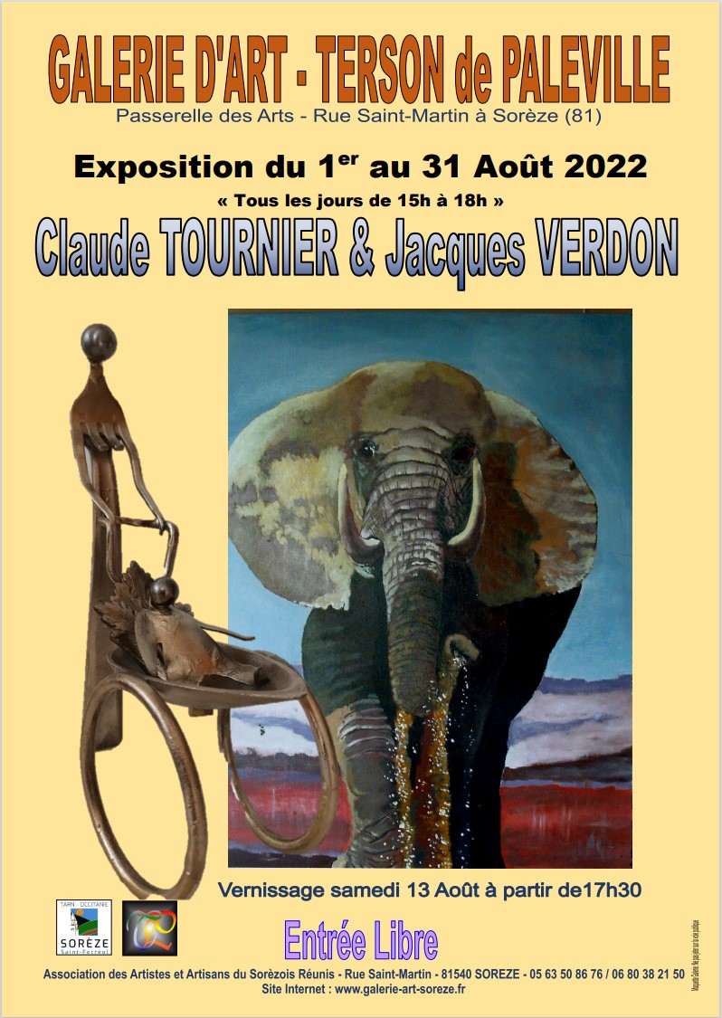 Exposition Galerie d'art Terson de Paleville