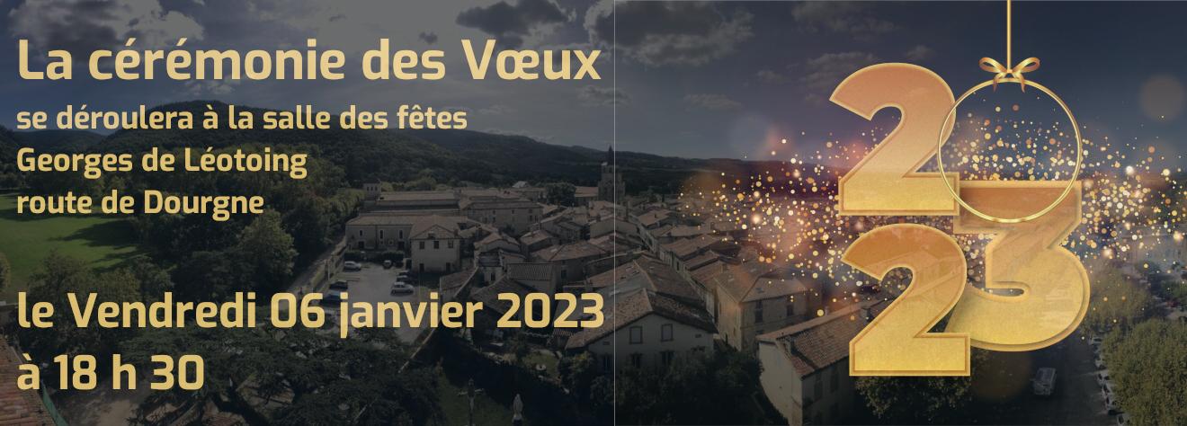 Soreze Voeux 2023 - vendredi 06 janvier 2023 à 18h30
