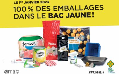 1er janvier 2023 : 100 % des emballages et papiers se trient !