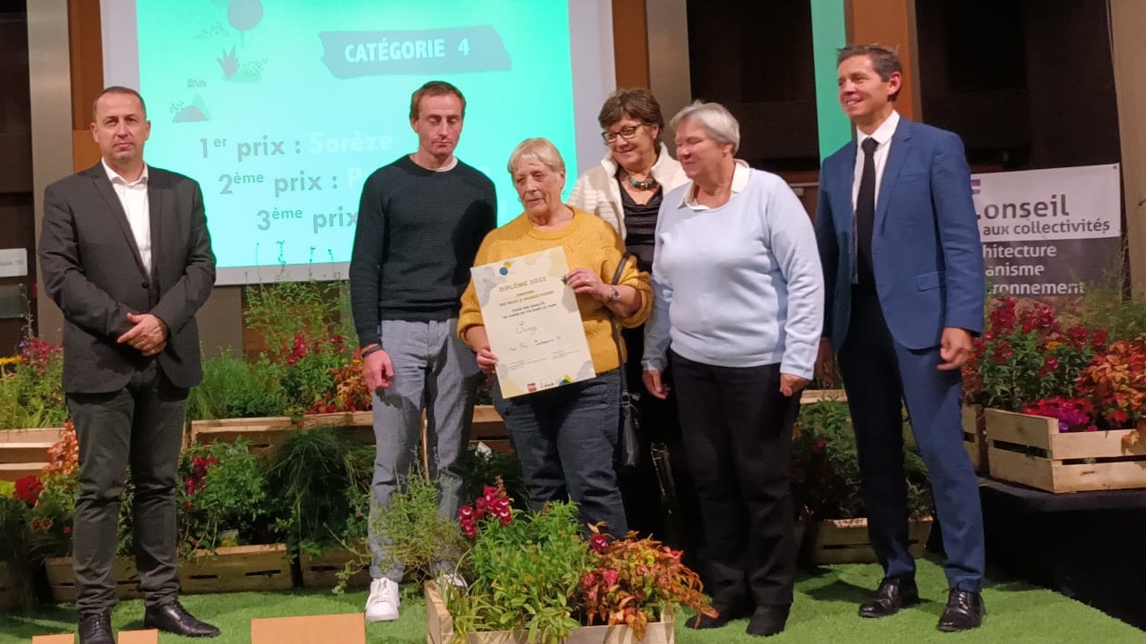 Villes et villages fleuris du Tarn : premier prix