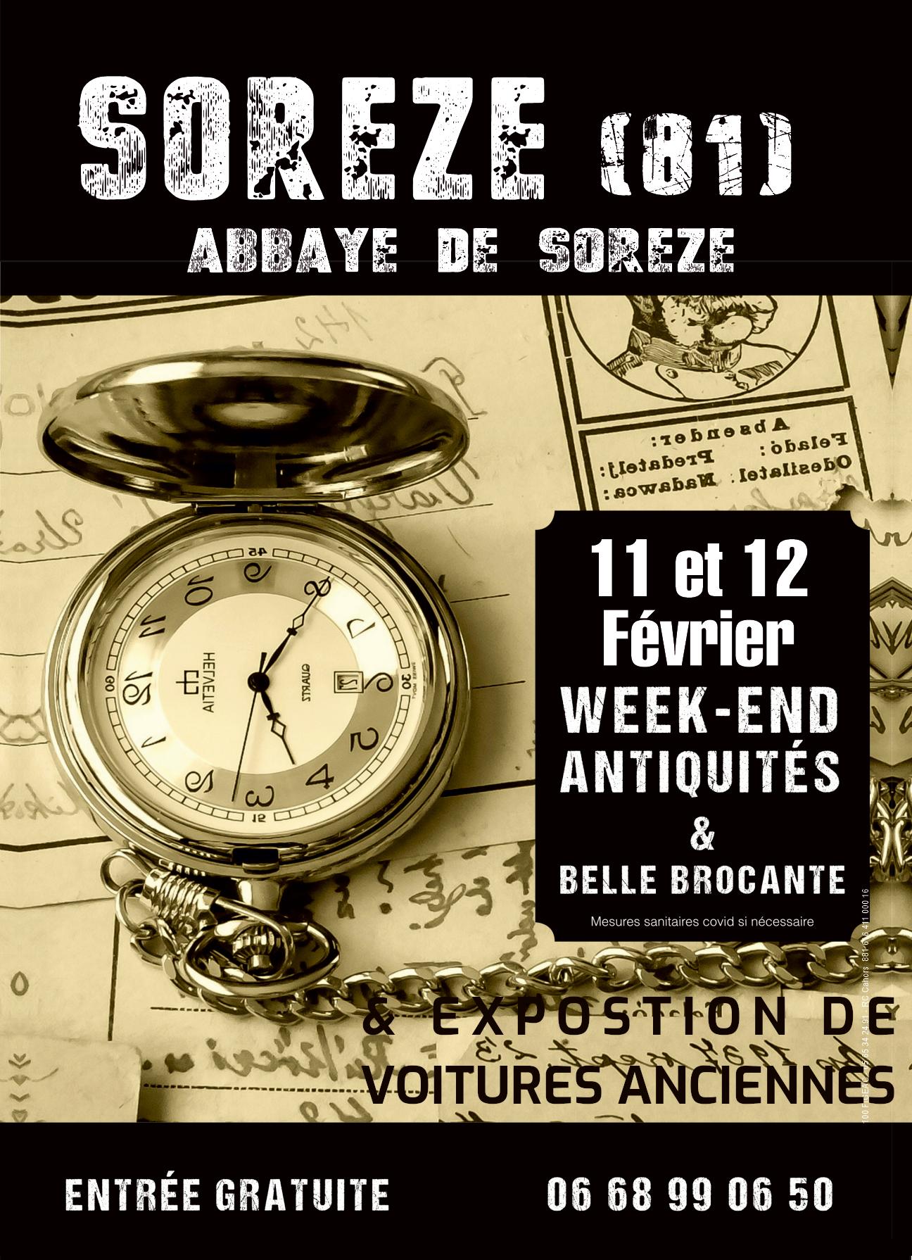 SALON DES ANTIQUAIRES VOITURES ANCIENNES SOREZE 2023