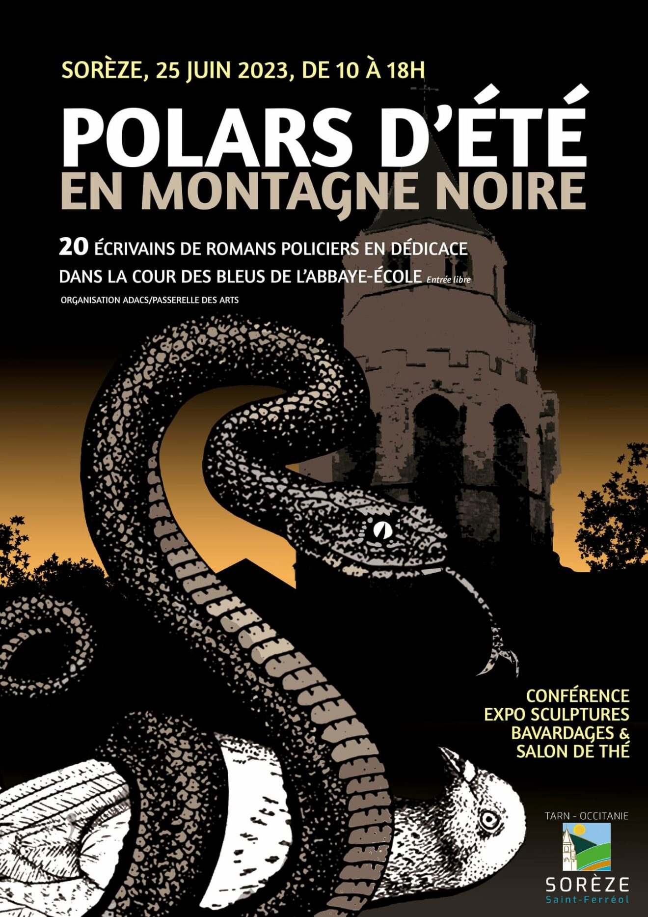 Journée polars d'été en Montagne Noire