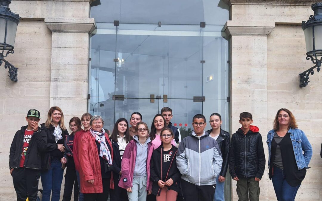 Le conseil municipal des jeunes de Sorèze à l’Assemblée nationale !