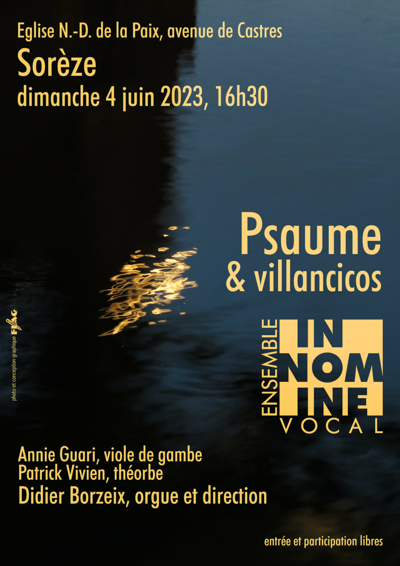 Concert à l'Église de Sorèze - dimanche 4 juin 2023