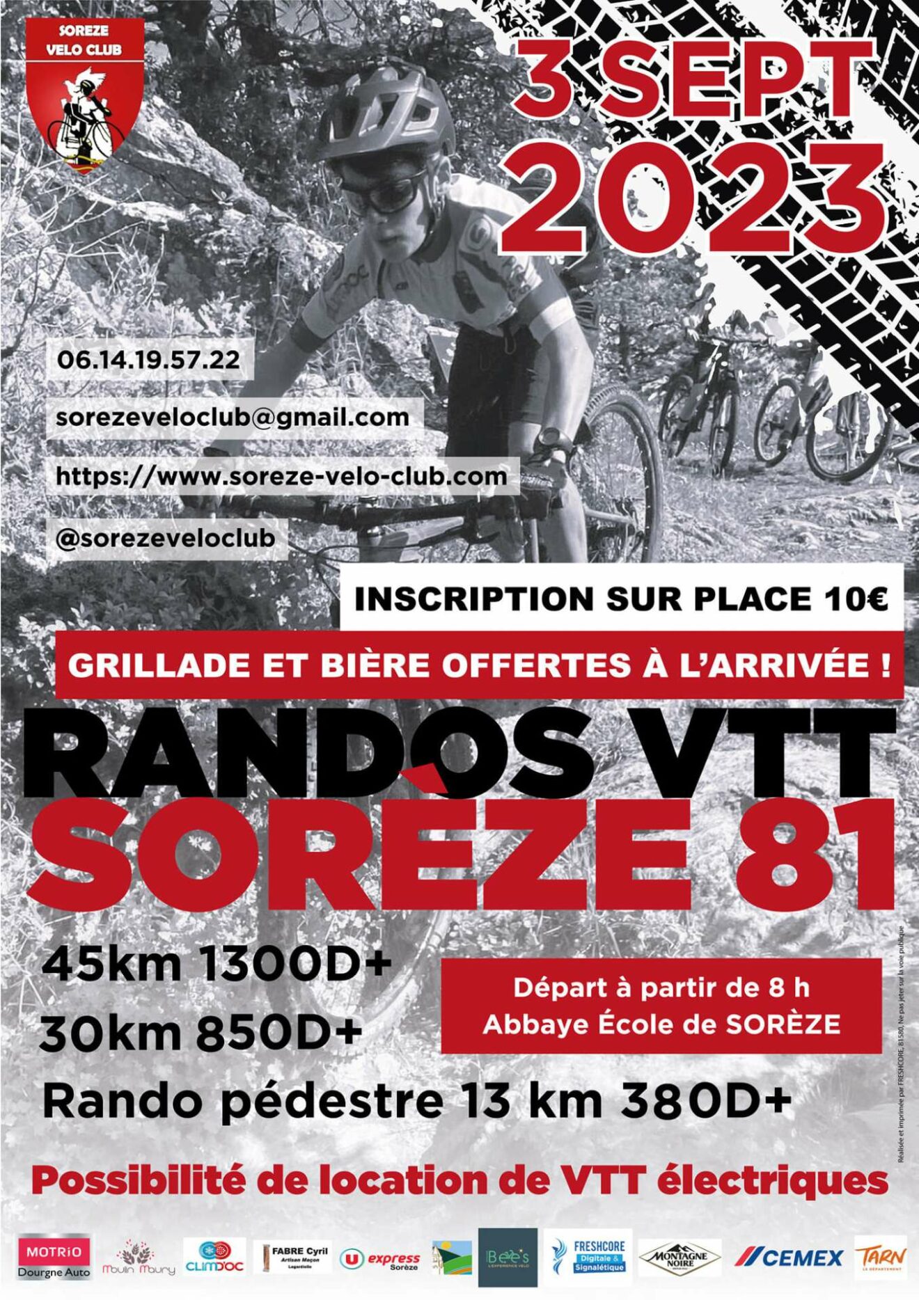 La Sorézienne 2023 - VTT & Rando