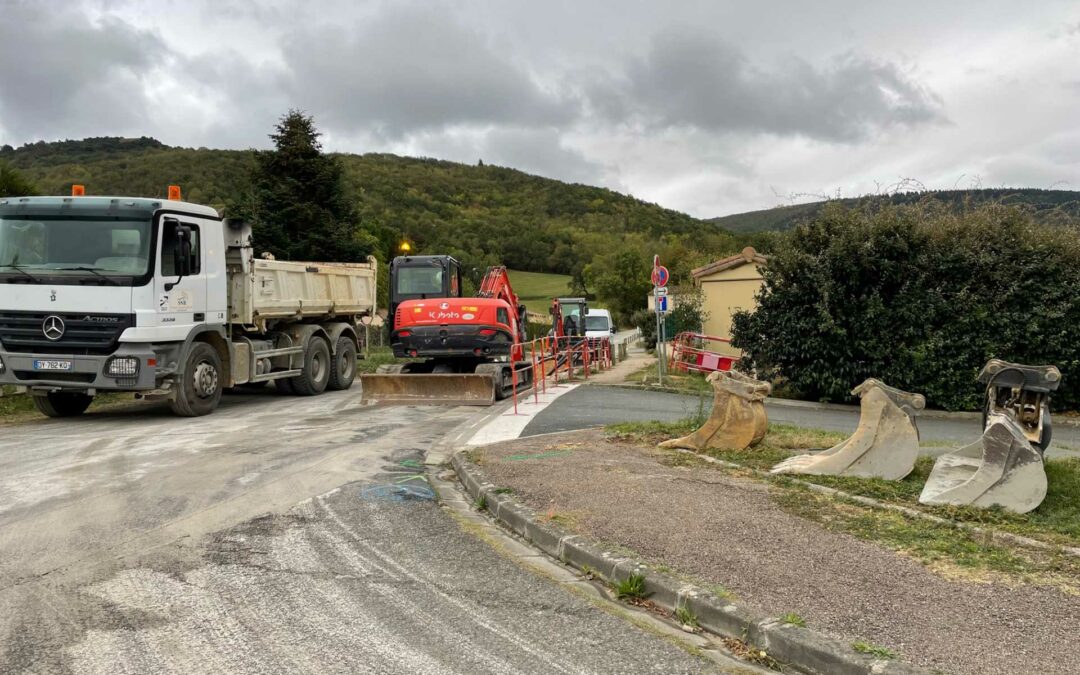 Travaux sur la canalisation d’eau, suite