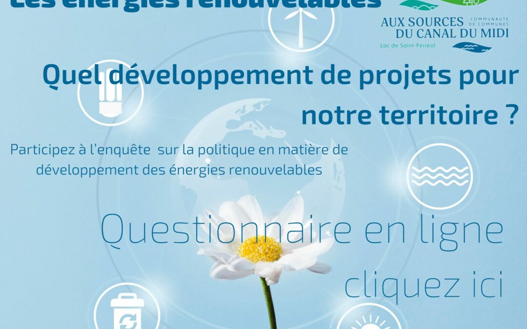 Les énergies renouvelables, quel développement de projets pour notre territoire ?