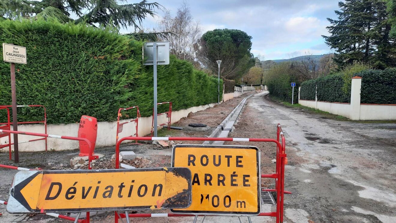 Travaux : Rue des Jardins