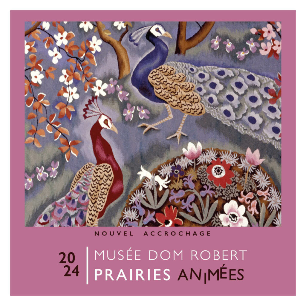 Nouvel accrochage du musée Dom Robert : Prairies animées