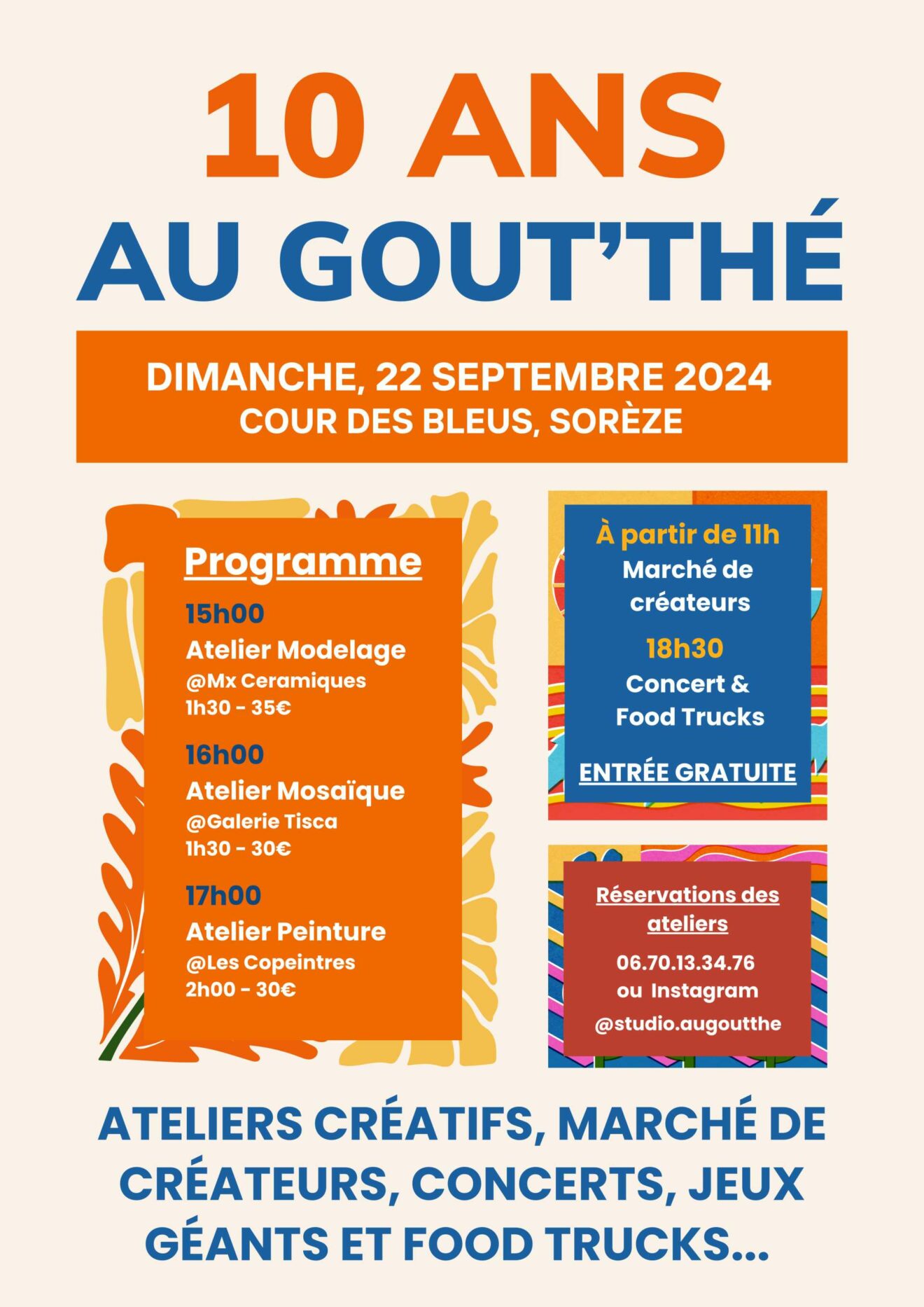 Au Gout’thé fête ses 10 ans