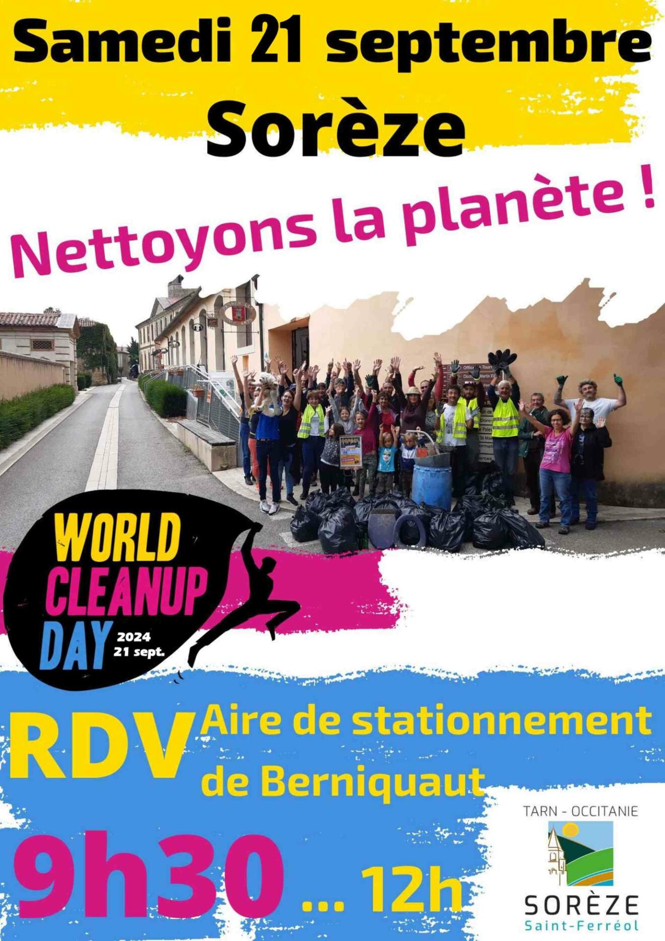 Journée mondiale du nettoyage ! 21 septembre 2024
