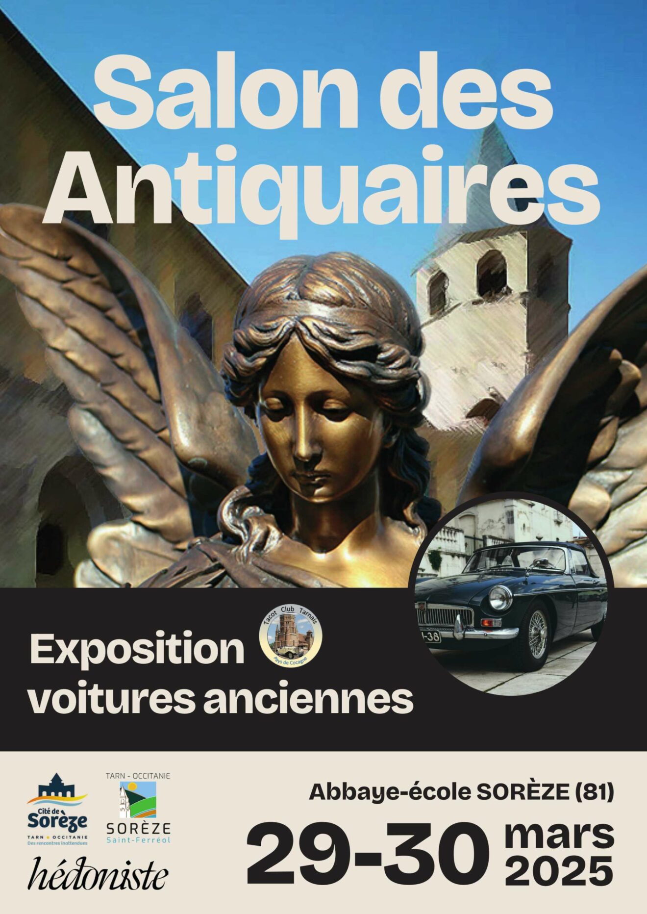 Salon des antiquaires & exposition de voitures anciennes