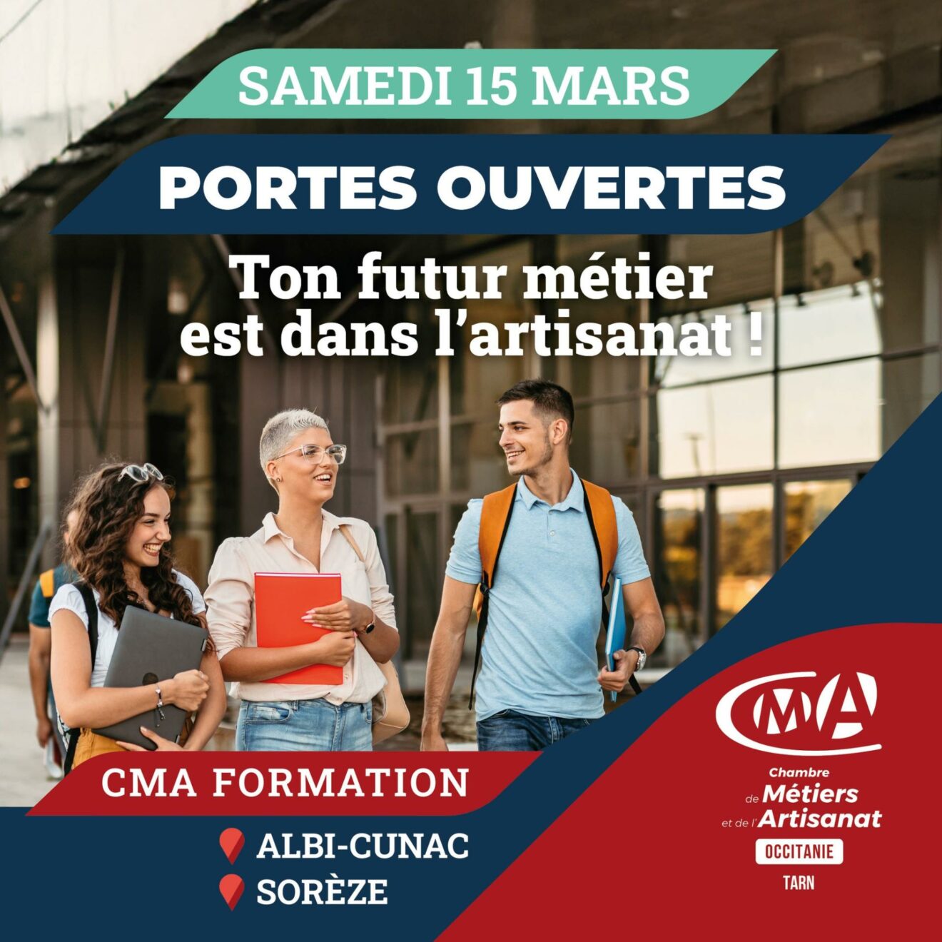 Portes Ouvertes CMA Formation