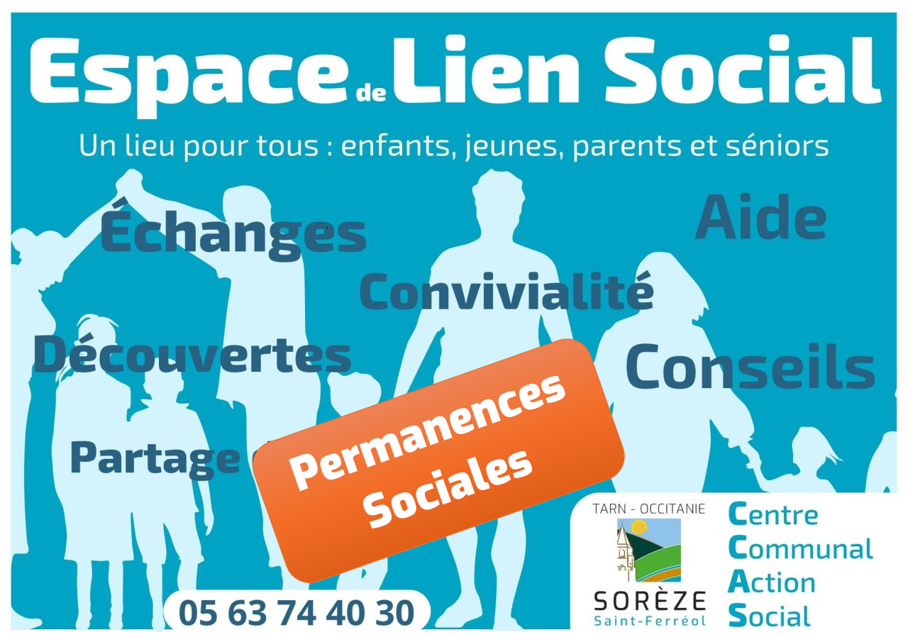 Espace de Lien Social - Permanences de Mai 2025