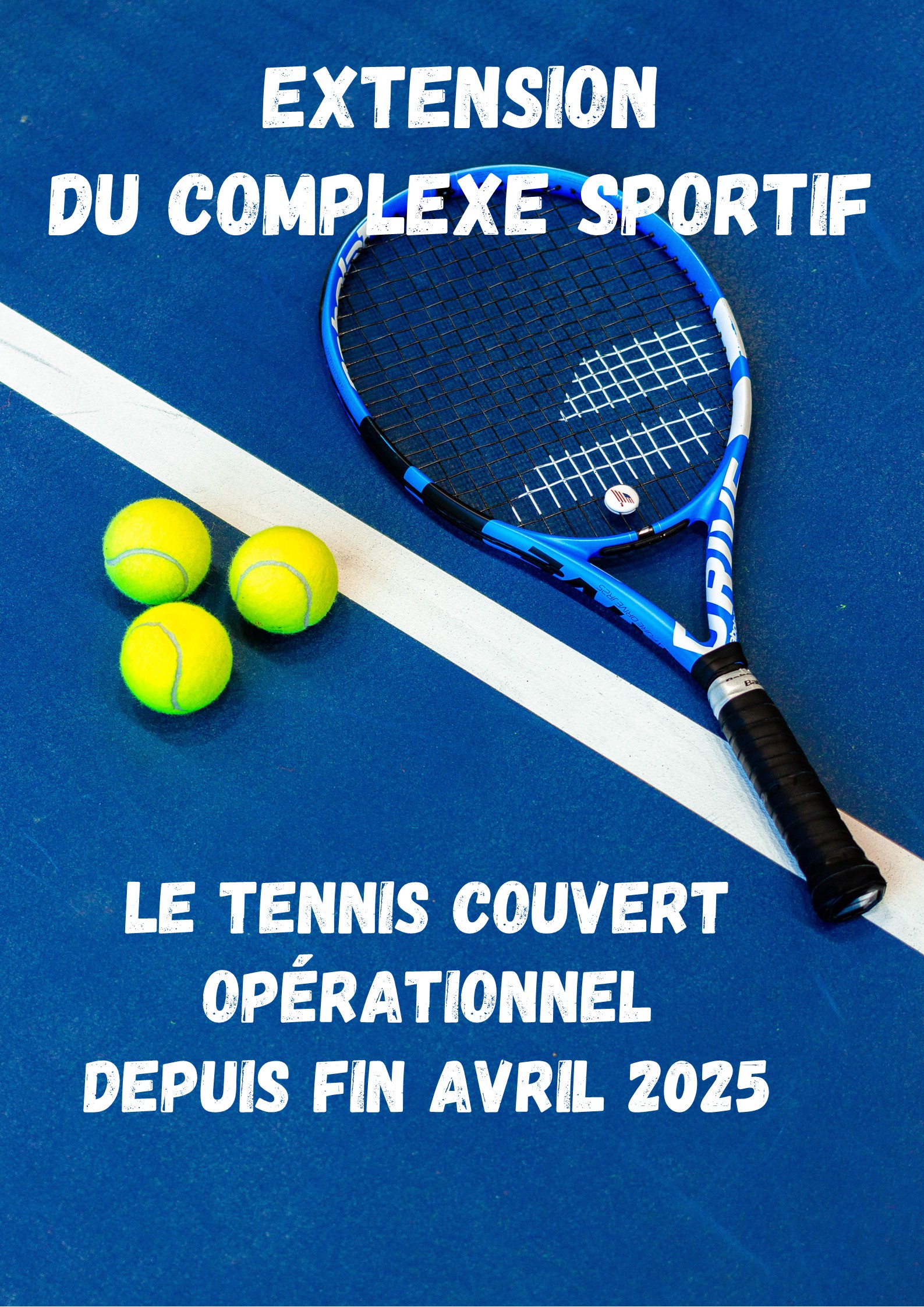 Tennis couvert 2025