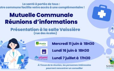 Mutuelle Communale – Réunions d’informations