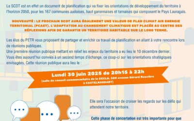 Réunion publique : préparer ensemble l’avenir du Lauragais