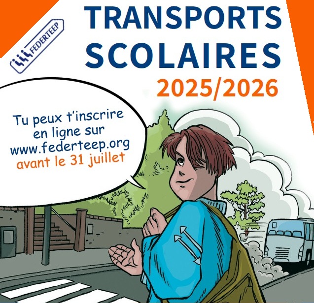 Transports scolaires 2025-2026 – Inscriptions ouvertes !