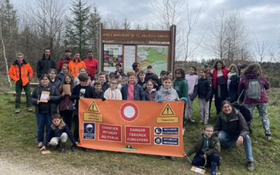 Des élèves de Sorèze plantent l’avenir de la forêt avec l’ONF