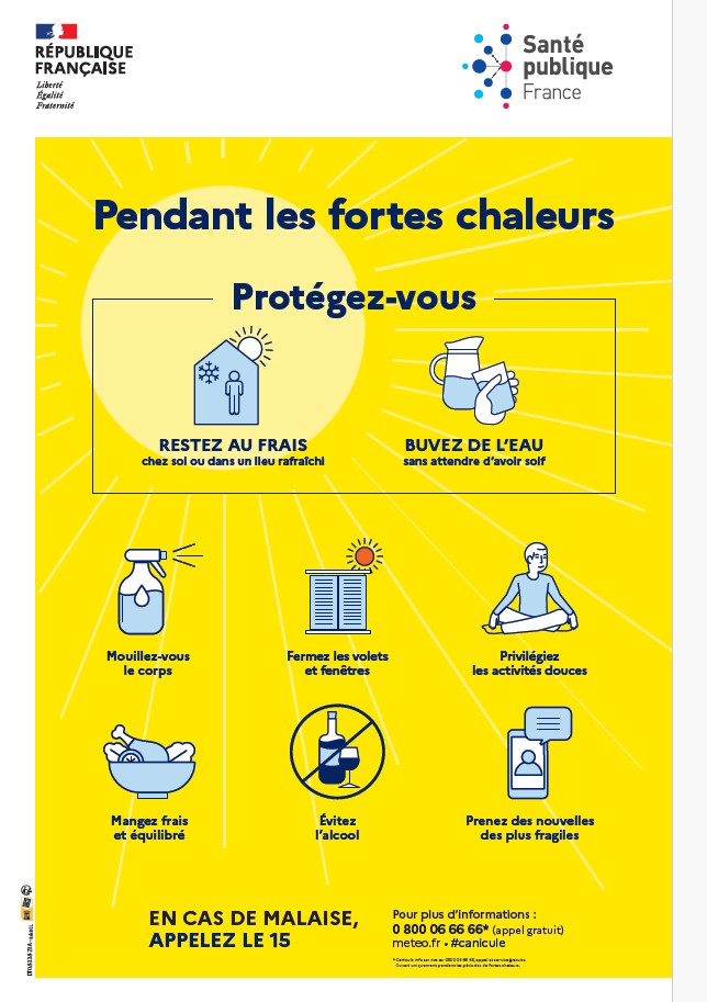 visuel fortes chaleurs sante publique
