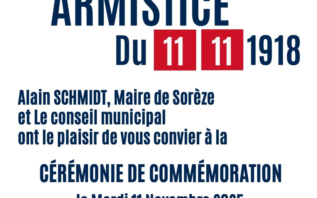 Cérémonie du 11 novembre