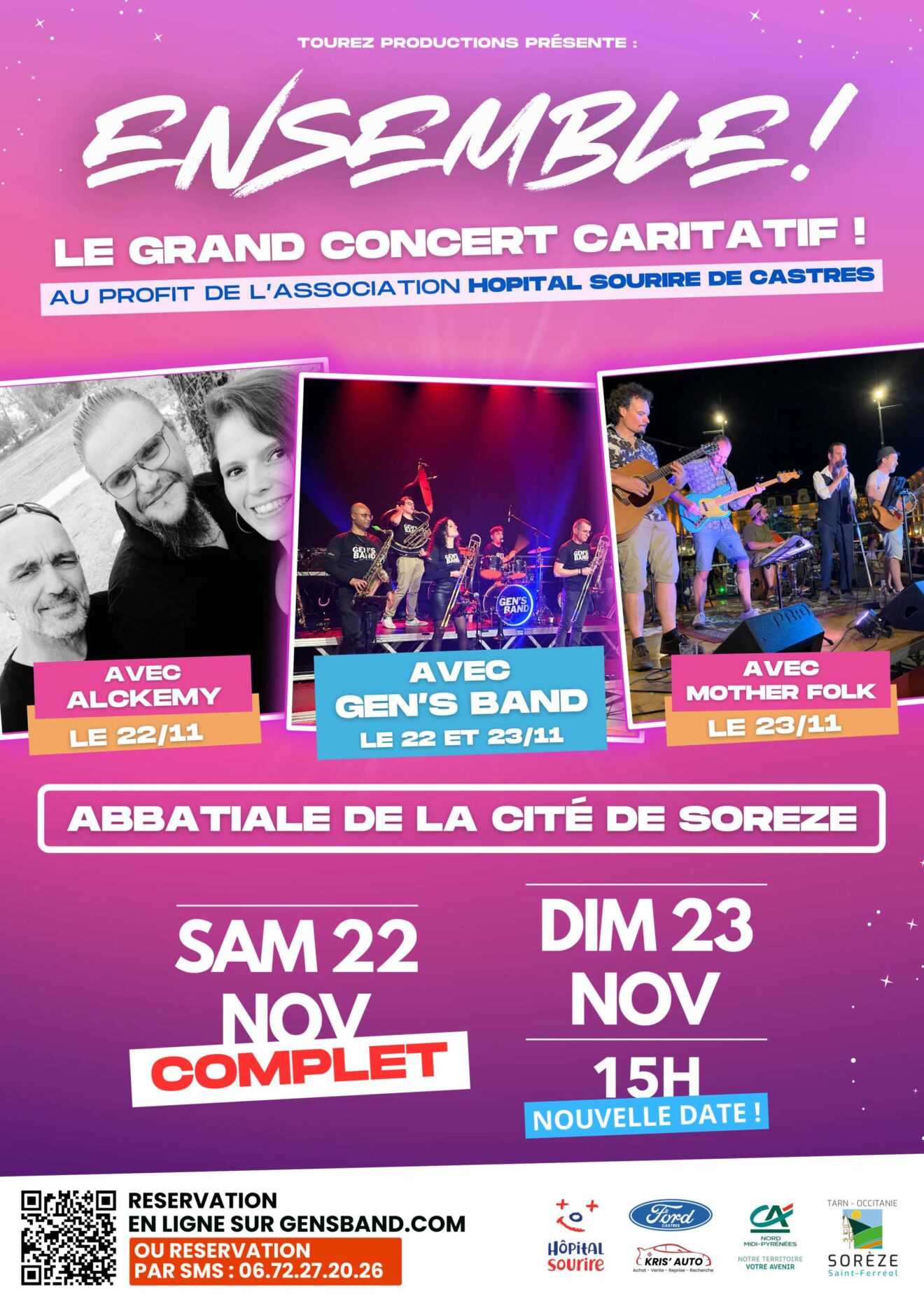 ENSEMBLE ! Grands concerts caritatifs