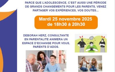 Temps d’échanges et d’écoute: Rencontre Parents-Ados