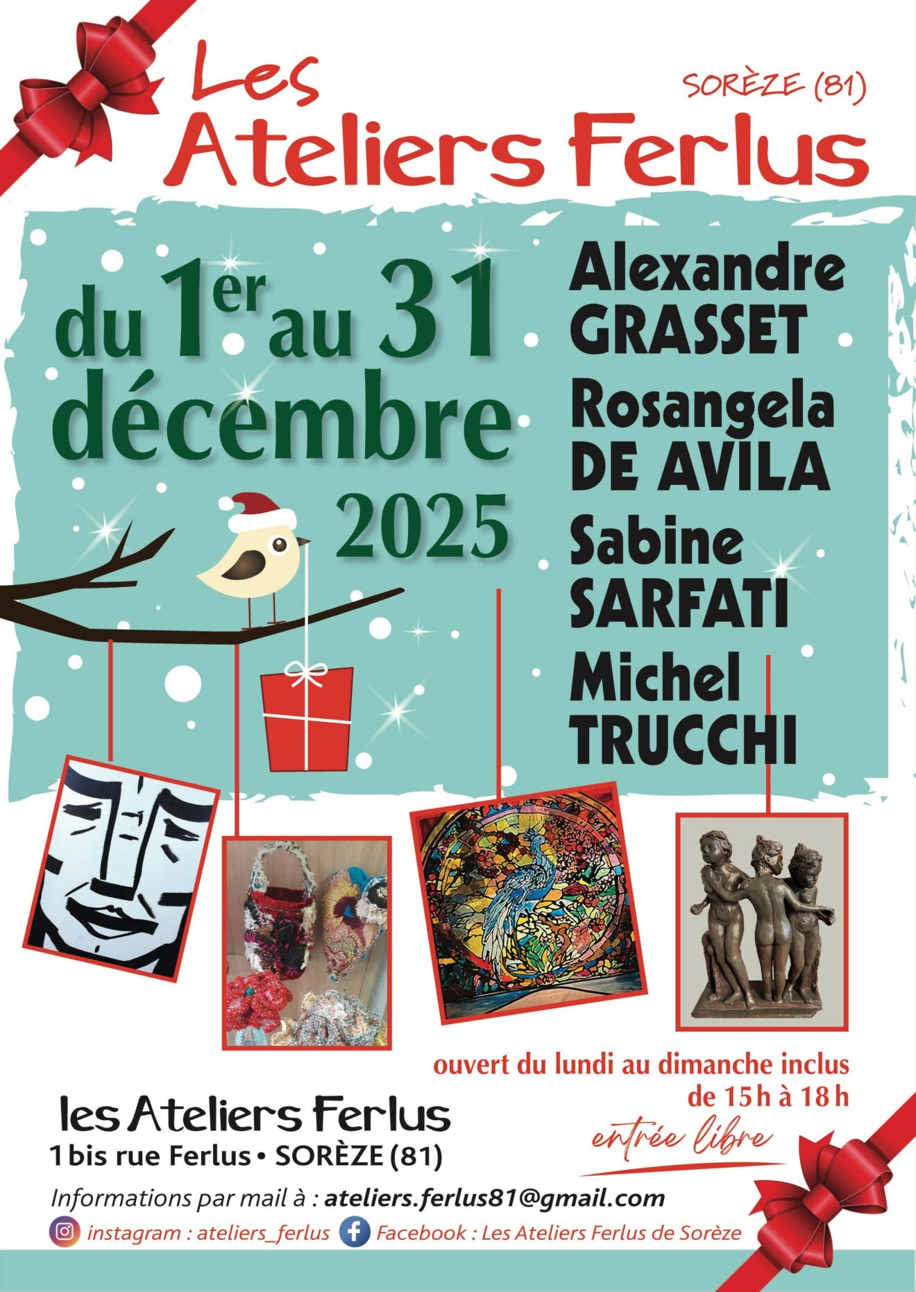 Les Ateliers Ferlus - Décembre 2025