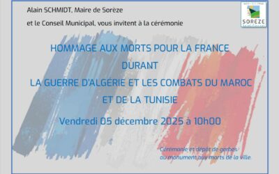 Cérémonie du 05 Décembre