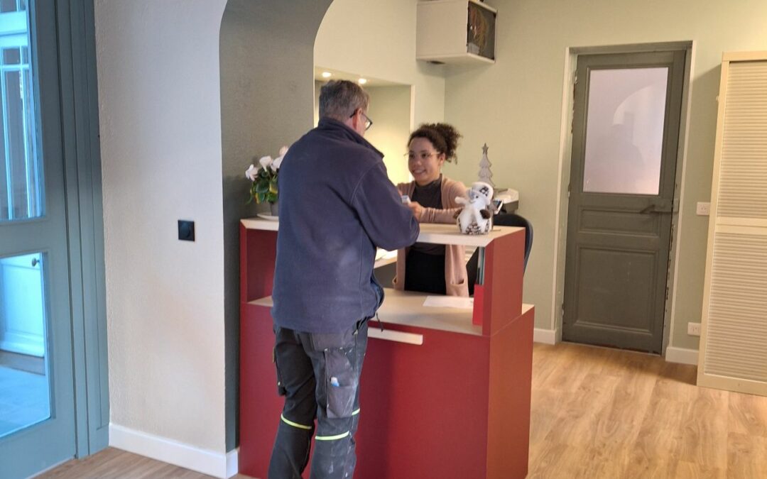 L&rsquo;accueil de la mairie fait peau neuve !