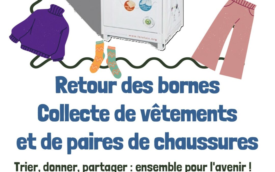 Retour des  Bornes de Collecte textiles et chaussures